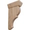 Ekena Millwork 2"W x 4 1/2"D x 8"H Small Rojas Wood Corbel, Mahogany CORW02X04X08RJGM - alternate 1